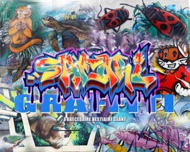 Safari Graffiti : Abecedaire Et Bestiaire Geant 