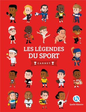 Les Legendes Du Sport : Carnet (2e Edition) 