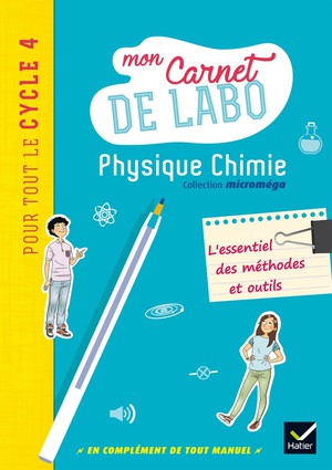 Micromega : Physique-chimie ; Cycle 4 ; Mon Carnet De Labo (edition 2017) 