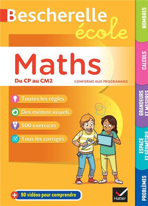 Bescherelle Ecole : Maths ; Du Cp Au Cm2 