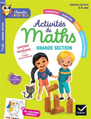 Chouette Maternelle Tome M12 : Activites De Maths ; Grande Section 