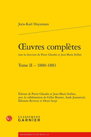 Oeuvres Completes Tome 2 : 1880-1883 