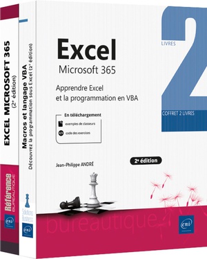 Excel Microsoft 365 : Apprendre Excel Et La Programmation En Vba (2e Edition) 