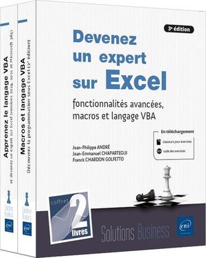 Devenez Un Expert Sur Excel : Fonctionnalites Avancees, Macros Et Langage Vba (3e Edition) 