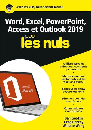 Word, Excel, Powerpoint Et Outlook Megapoche Pour Les Nuls (edition 2019) 