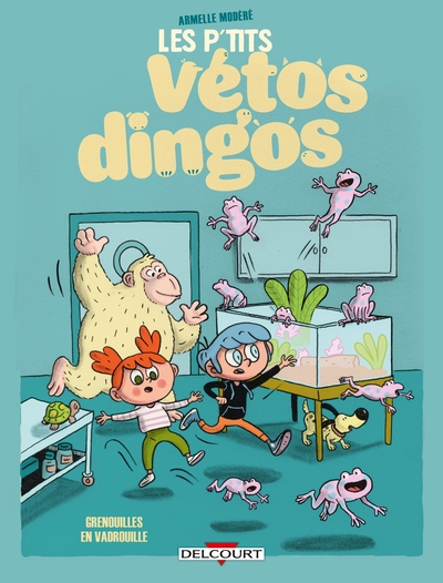 Les P'tits Vetos Dingos Tome 1 : Les Grenouilles En Vadrouille 