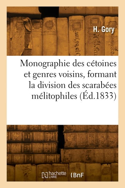 Monographie Des Cetoines Et Genres Voisins 