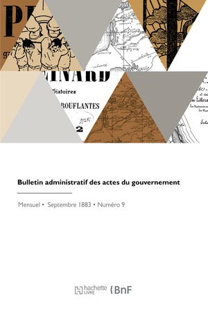 Bulletin Administratif Des Actes Du Gouvernement 