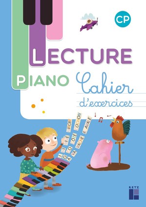 Lecture Piano : Cp ; Cahier D'exercices (edition 2017) 