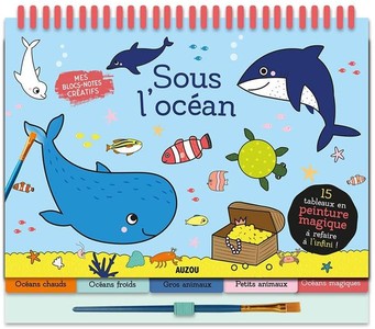 Sous L'ocean : 15 Tableaux En Peinture Magique A Refaire A L'infini 