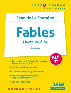Les Fables Jean De La Fontaine : Livres Vii A Xii (2e Edition) 