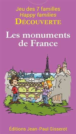 Jeux 7 Familles ; Happy Families ; Decouverte ; Les Monuments De France 