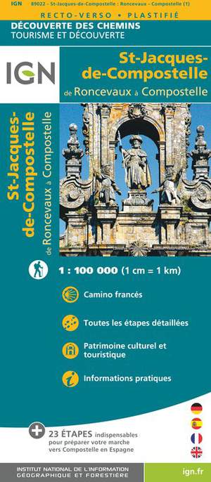 St-Jacques-de-Compostelle / Roncevaux - Compostelle 89022 