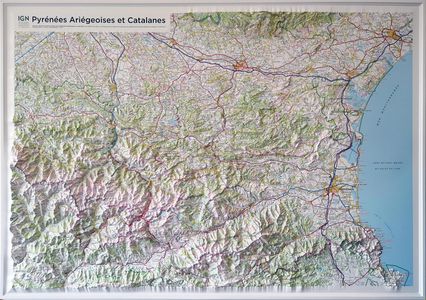 Pyrénées Ariègeoises & Catalanes reliëf 60203 