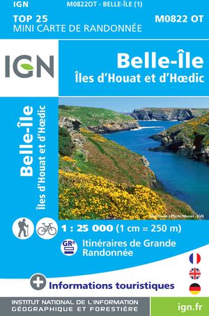 Belle-Ile - Iles d'Houat et d' Hoedic mini 0822OT 