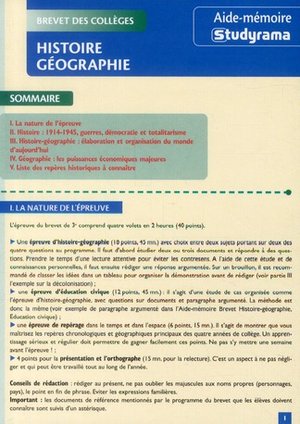 Histoire-geographie (2e Edition) 