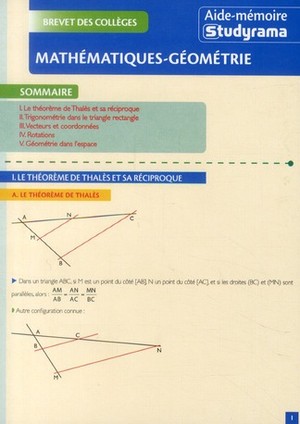 Mathematiques ; Geometrie (2e Edition) 