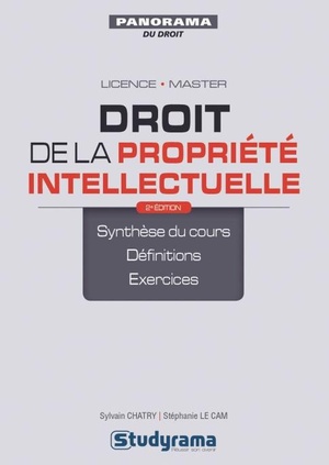 Droit De La Propriete Intellectuelle ; Licence, Master (2e Edition) 