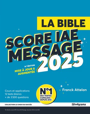 La Bible Du Score Iae Message (edition 2025) 