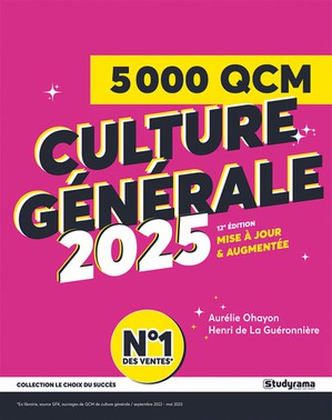 5000 Qcm De Culture Generale (edition 2025) 