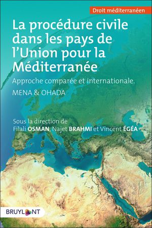 La Procedure Civile Dans Les Pays De L'union Pour La Mediterranee ; Approche Comparee Et Internationale 