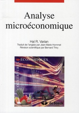 Analyse Microeconomique 