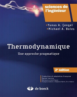 Thermodynamique ; Une Approche Pragmatique 