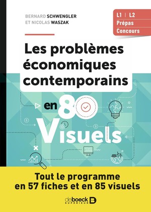 Problemes Economiques Contemporains En 80 Visuels : Tout Le Programme En 57 Fiches Et En 85 Visuels 