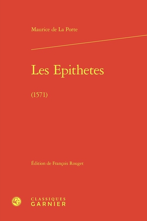 Les Epithetes (1571) 