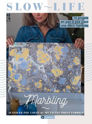 Marbling : 14 Projets En Pas-a-pas Pour Une Deco Marbree 