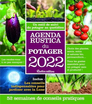 Agenda Rustica Du Potager (edition 2022) 
