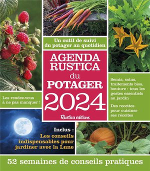 Agenda Rustica Du Potager (edition 2024) 