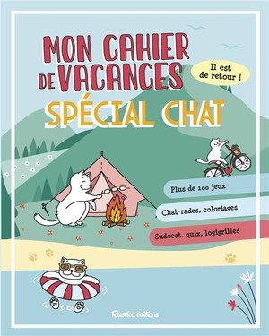 Mon Cahier De Vacances Special Chat 