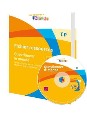 Questionner Le Monde Cp-pack Ens.(fichier Ress+posters+cd Rom) 