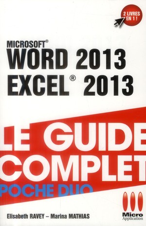 Word 2013 ; Excel 2013 