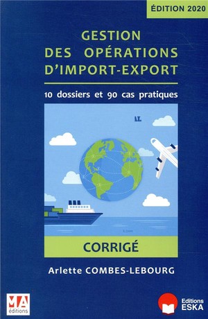 Gestion Des Operations D'import-export ; Corrige 