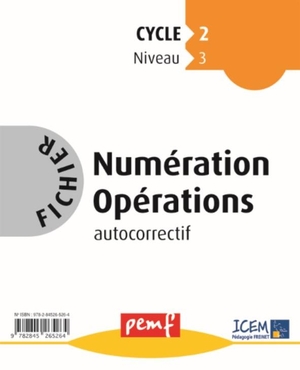 Fichier Numeration Operations ; Cycle 2, Niveau 3 ; Maternelle Grande Section 