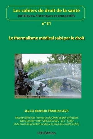 Le Thermalisme Medical Saisi Par Le Droit (n 31) 