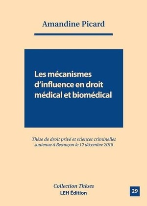 Les Mecanismes D Influence En Droit Medical Et Biomedical 