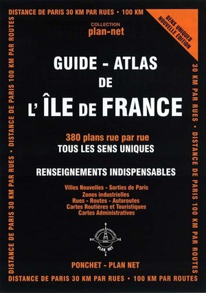 Atlas Ile De France - 380 Plans Rue Par Rue 