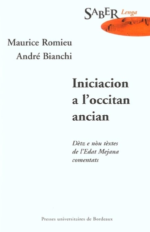 Iniciacion A L'occitan Ancian 