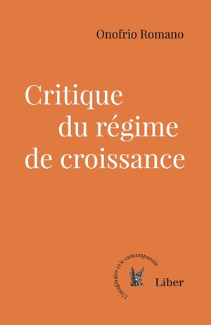 Critique Du Regime De Croissance 