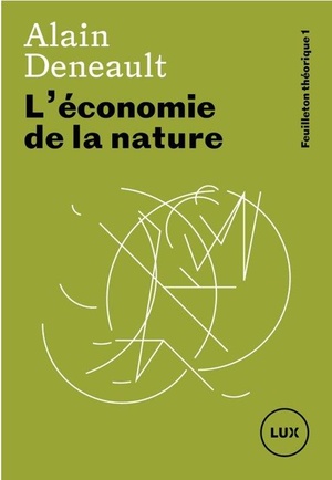 L'economie De La Nature 