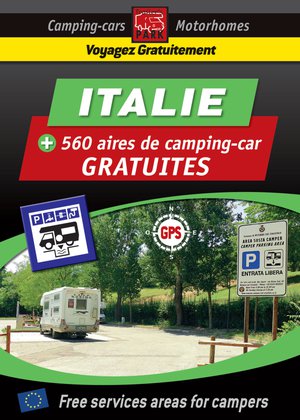 Italie guide des aires gratuites  