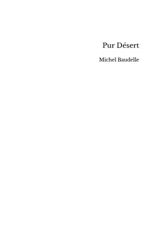 Pur Desert 