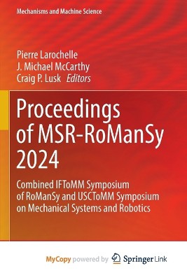 Proceedings of MSR-RoManSy 2024