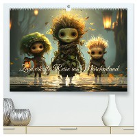 Zauberhafte Reise ins Märchenland (hochwertiger Premium Wandkalender 2024 DIN A2 quer), Kunstdruck in Hochglanz