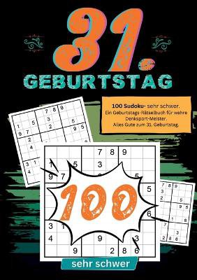 31. Geburtstag- Sudoku Geschenkbuch