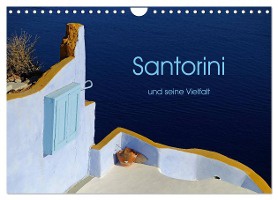 Santorini und seine Vielfalt (Wandkalender 2025 DIN A4 quer), CALVENDO Monatskalender