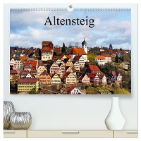 Altensteig (hochwertiger Premium Wandkalender 2025 DIN A2 quer), Kunstdruck in Hochglanz